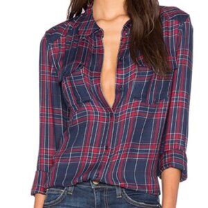 Paige Flannel Long Sleeve button down Small